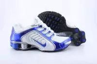 nouveaute6 basket requin shox tenis nike shox embroidery r5 deliver rally blue